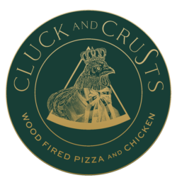 Cluck and Crusts Logo